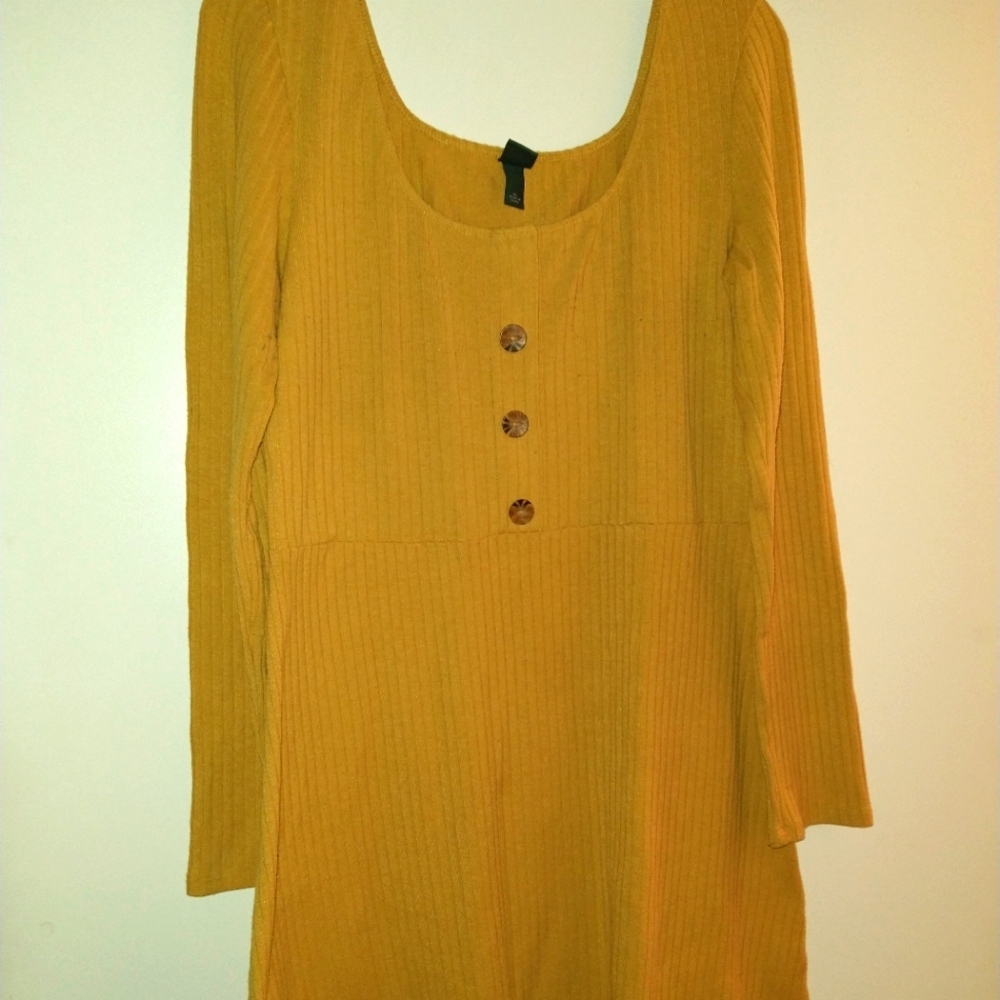 Cute mustard dress